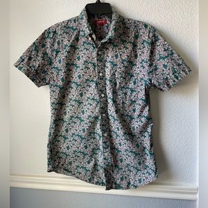 Arizona small size floral pattern men’s shirt